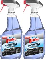 Limpa-vidros automotivo Windex 680 ml, pacote com 2