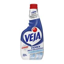Limpa Vidros Espelhos e Acrílicos Veja Vidrex Cristal 500ml