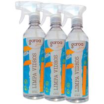 Limpa Vidros Garoa Sense 600 ml - Combo 3 Unidades - Garoa Produtos Naturais