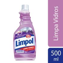 Limpa Vidros Limpol Com Alcool Refil 500ml