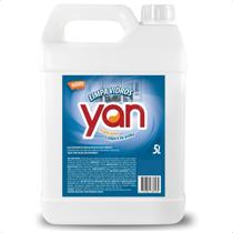 Limpa Vidros Liquido Remove Manchas e Gordura Ideal para Vidros Espelhos Janelas e Superfícies Galão 5 Litros