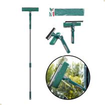 Limpa Vidros Rodinho Cabo Extensível 360 Rotativo Flash Limp + 01 Refil Extra Limpa Vidros Rodinho Cabo Extensível 360 Rotativo Flash Limp + 01 Refil Extra