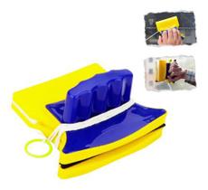 Limpa Vidros rodo Magnético Dupla Face Imã Mini Top