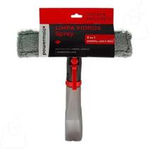 Limpa vidros spray tam unico vermelho/ cinza - POWERMAID