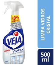 Limpa Vidros Spray Veja Vidrex Cristal 500ml Oferta