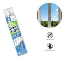 Limpa Vidros Super Dom 300ml Spray Ideal para Espelhos, Janelas, Box e Vitrines - Limpeza sem Manchas Limpa Vidros Super Dom 300ml Spray Ideal para Espelhos, Janelas, Box e Vitrines - Limpeza sem Manchas