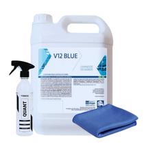 Limpa Vidros V12 Blue 5L Perol + Pano de Vidro Detailer + Pulverizador Quant
