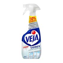 Limpa Vidros Veja Vidrex Cristal Com Gatilho 500ml