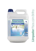 Limpa Vinilico Porcelanato Laminado Auto Secante C/ Brilho Não Deixa Mancha 5L Poliotimo Policlean