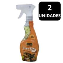 LIMPA XIXI 500ml Spray Citrus PETISSE Tira Manchas Elimina Odores Tapetes Tecidos Pisos Sofás