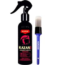 LimpaCapacete Kazan Red Razux 240 ml Higienizador Interior, Elimina Odores Aroma Refrescante