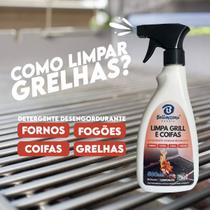 Limpador 500ml Desengordurante Limpa Grill Coifas