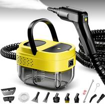 Limpador a Vapor Flgocexs 2500W, reservatório de 1,6 L, aquecimento em 15 s, portátil