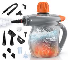 Limpador a vapor LABIGO 13 unidades, portátil, 350 ml, 1050 W, cinza Limpador a vapor LABIGO 13 unidades, portátil, 350 ml, 1050 W, cinza