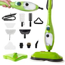 Limpador a vapor portátil Steam Mop H2O X5 Dual Buff 8 em 1
