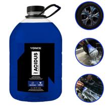 Limpador Ácido ACIDUS PRO Vonixx Remove Incrustações Minerais e Marcas dÁgua 5 Litros - 1 unidade Limpador Ácido ACIDUS PRO Vonixx Remove Incrustações Minerais e Marcas dÁgua 5 Litros - 1 unidade