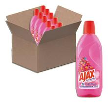 Limpador Ajax Bouquet De Flores 500ml Kit 10