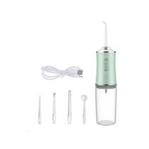 Limpador Bucal Irrigador Oral Portátil Bivolt Verde Limpador Bucal Irrigador Oral Portátil Bivolt Verde