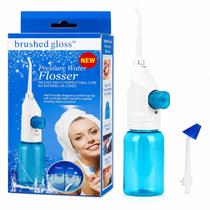 Limpador Bucal Manual Irrigador Oral a Jato Dental Limpeza Profunda Dentes Gengivas Refresca o Hálito Higiênico Portátil 2 em 1 Higiene Nasal Segura Limpador Bucal Manual Irrigador Oral a Jato Dental Limpeza Profunda Dentes Gengivas Refresca o Hálito Higiênico Portátil 2 em 1 Higiene Nasal Segura