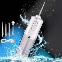 Limpador Bucal Portátil 110V/220V Jato Potente Limpeza