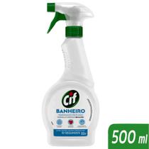 - limpador cif ultra rápido banheiro sem cloro - embalagem com gatilho - 500ml