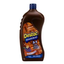 Limpador com brilho destac 750ml uso direto madeira Limpador com brilho destac 750ml uso direto madeira