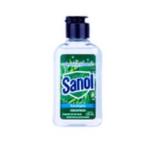 Limpador concentrado de superficie eucalipto 120ml sanol 10136