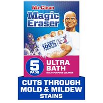 Limpador de banheiro Magic Eraser Mr. Clean, pacote com 5 unidades, lavanda