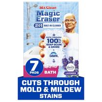 Limpador de banheiro Sponge Mr. Clean Magic Eraser 2 em 1 7 ct