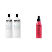 Limpador de cabelo e condicionador Keratin Complex Timeless Color Duo 1000ml Limpador de cabelo e condicionador Keratin Complex Timeless Color Duo 1000ml