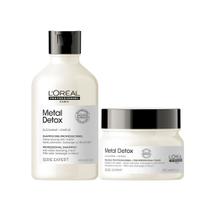 Limpador de cabelo L'Oréal Metal Detox Set sem sulfato