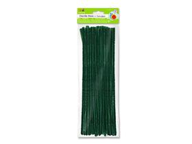 Limpador de cachimbo Krafty Kids GC027E 6 mm x 30 cm 100/pacote Hunter Green
