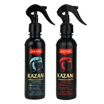 Limpador De Capacete Higienizador Spray 240ml Tira cheiro Kazan Red E Blue Razux