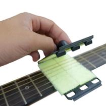 Limpador De Cordas Em Microfibra Para Violão Guitarra Baixo