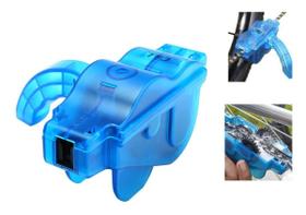 Limpador De Corrente Jws Manual Azul Para Bicicleta