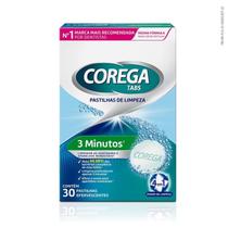 Limpador de Dentadura Corega Tabs 30 Pastilhas Efervescentes Limpador de Dentadura Corega Tabs 30 Pastilhas Efervescentes