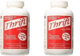 Limpador de drenos Thrift TY-0400879 1 kg (pacote com 2) Limpador de drenos Thrift TY-0400879 1 kg (pacote com 2)