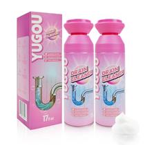 Limpador de drenos Yugou Foaming para pias de cozinha 500 mL (2 unidades)
