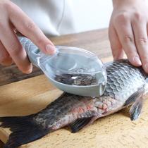 Limpador de Escamas de peixe com recipiente sem sujeira - Yaay