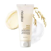 Limpador de Espuma Facial FABYOU Rice Mask - 200ml - Aumenta o Brilho