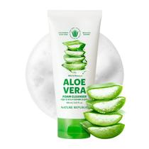 Limpador de espuma Nature Republic Mild & Moisture Aloe 150mL Limpador de espuma Nature Republic Mild & Moisture Aloe 150mL