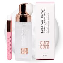Limpador de extensão de cílios CURACORO 60mL sem perfume Limpador de extensão de cílios CURACORO 60mL sem perfume