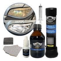 Limpador De Farol Prime Auto ( 10 Aplicaçoes )