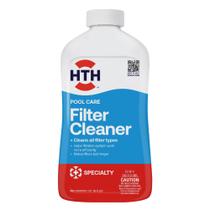 Limpador de filtro de piscina HTH 67071 950 ml remove sujeira e óleo Limpador de filtro de piscina HTH 67071 950 ml remove sujeira e óleo