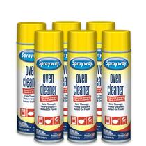 Limpador de forno Sprayway Aerosol Spray 600 ml, pacote com 6