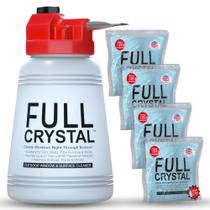 Limpador de Janelas Full Crystal 473ml com 2 Pacotes de 118ml Alcance de 8m Limpador de Janelas Full Crystal 473ml com 2 Pacotes de 118ml Alcance de 8m