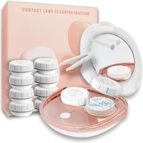 Limpador de lentes de contato Vastsoon Portable Ultrasonic White Limpador de lentes de contato Vastsoon Portable Ultrasonic White