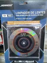 Limpador de lentes newness - aparelho cd / dvd