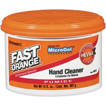 Limpador de mãos Fast Orange Pumice Cream 414 ml, pacote com 1