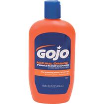 Limpador de mãos GOJO Natural Orange com partículas de lavagem 414mL